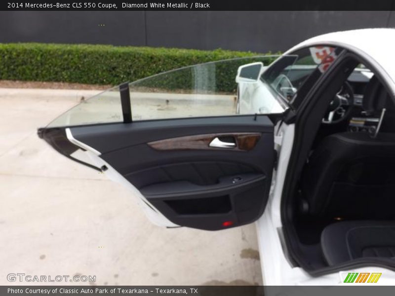Diamond White Metallic / Black 2014 Mercedes-Benz CLS 550 Coupe