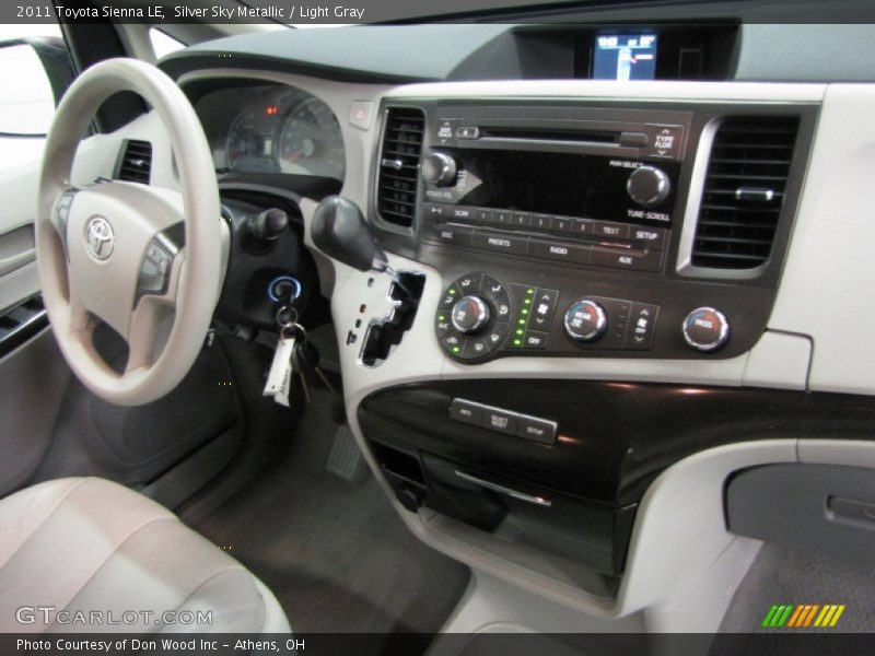 Silver Sky Metallic / Light Gray 2011 Toyota Sienna LE