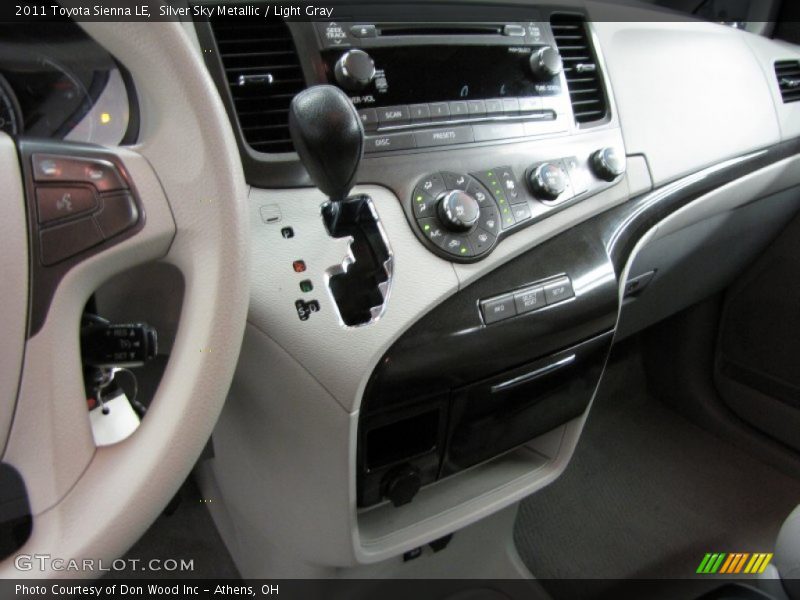 Silver Sky Metallic / Light Gray 2011 Toyota Sienna LE