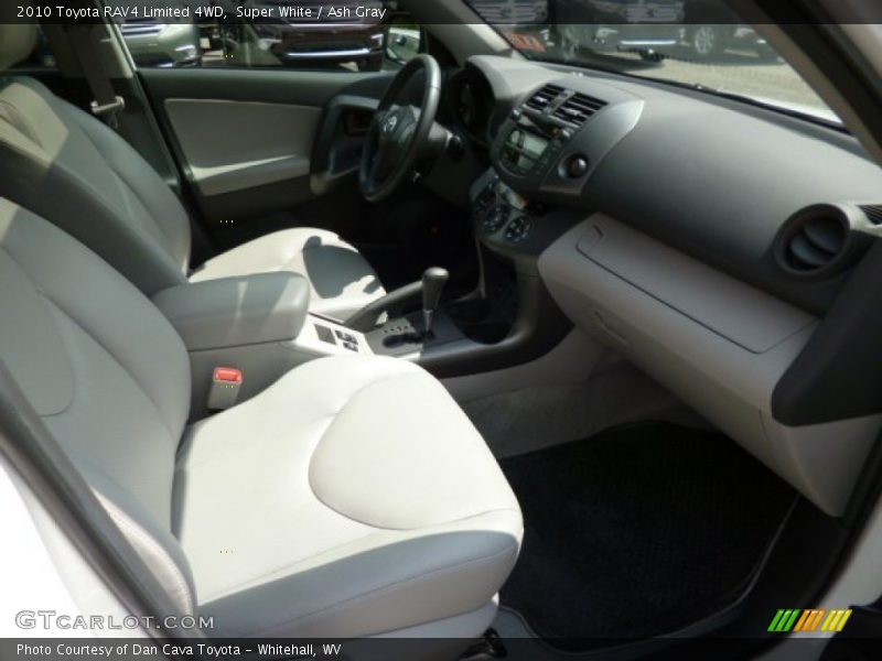 Super White / Ash Gray 2010 Toyota RAV4 Limited 4WD