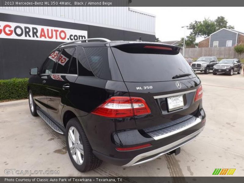 Black / Almond Beige 2013 Mercedes-Benz ML 350 4Matic