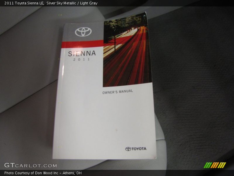 Silver Sky Metallic / Light Gray 2011 Toyota Sienna LE