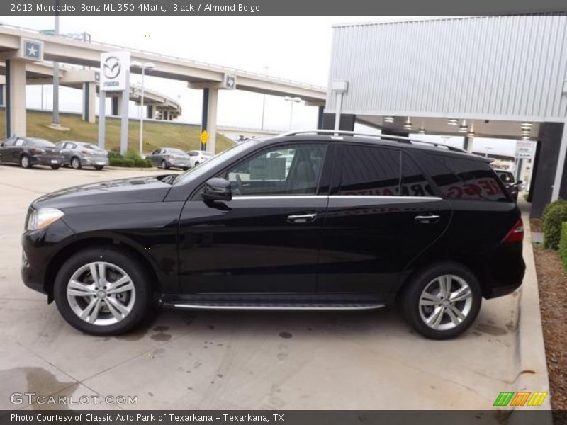 Black / Almond Beige 2013 Mercedes-Benz ML 350 4Matic
