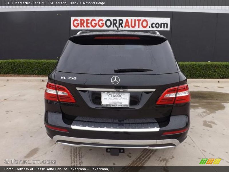 Black / Almond Beige 2013 Mercedes-Benz ML 350 4Matic