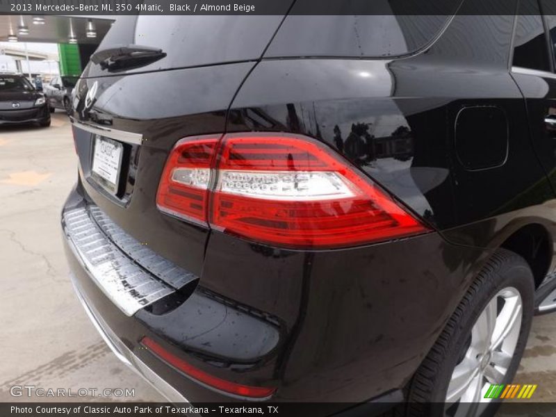 Black / Almond Beige 2013 Mercedes-Benz ML 350 4Matic