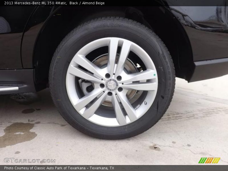 Black / Almond Beige 2013 Mercedes-Benz ML 350 4Matic