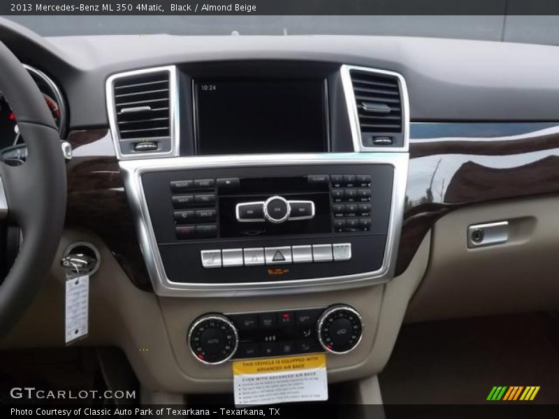 Black / Almond Beige 2013 Mercedes-Benz ML 350 4Matic