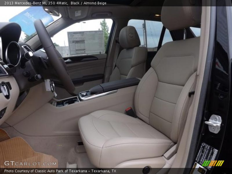 Black / Almond Beige 2013 Mercedes-Benz ML 350 4Matic