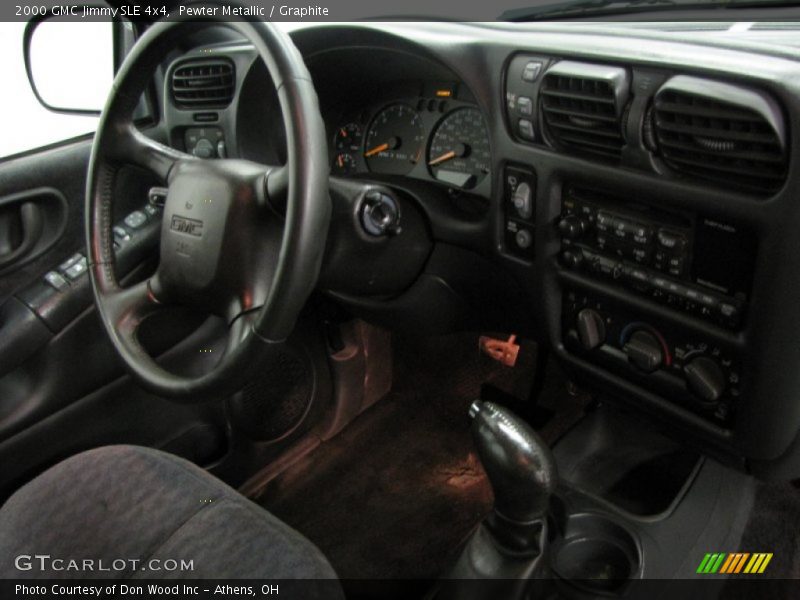 Pewter Metallic / Graphite 2000 GMC Jimmy SLE 4x4