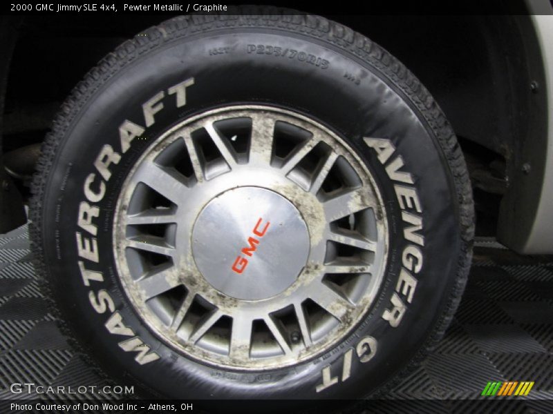 Pewter Metallic / Graphite 2000 GMC Jimmy SLE 4x4