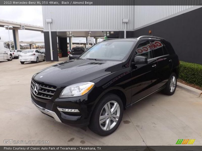 Black / Almond Beige 2013 Mercedes-Benz ML 350 4Matic