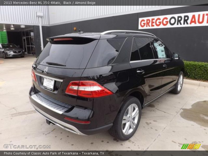 Black / Almond Beige 2013 Mercedes-Benz ML 350 4Matic
