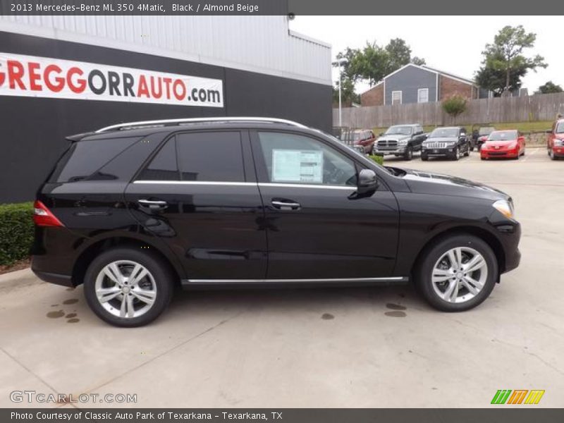 Black / Almond Beige 2013 Mercedes-Benz ML 350 4Matic