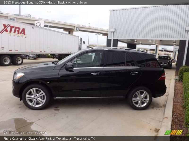 Black / Almond Beige 2013 Mercedes-Benz ML 350 4Matic