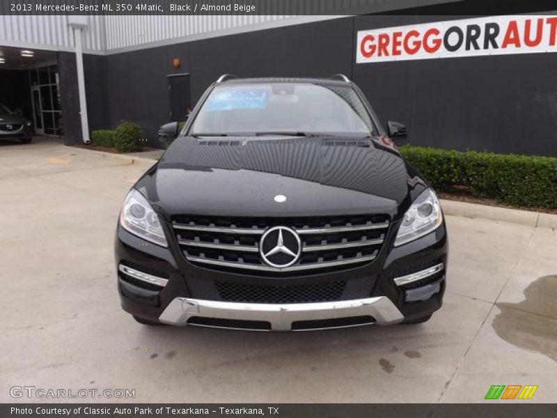 Black / Almond Beige 2013 Mercedes-Benz ML 350 4Matic