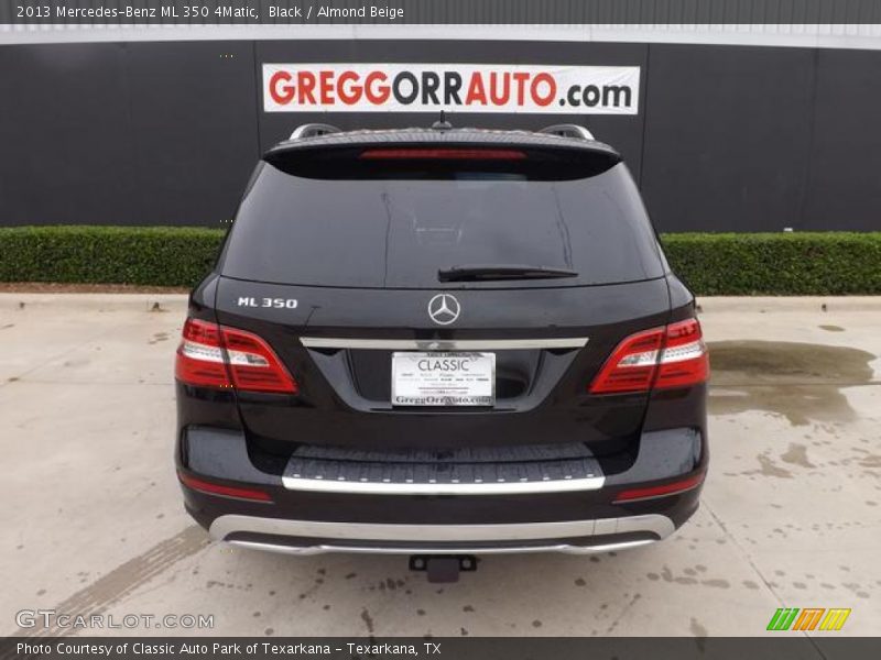 Black / Almond Beige 2013 Mercedes-Benz ML 350 4Matic