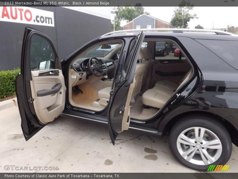 Black / Almond Beige 2013 Mercedes-Benz ML 350 4Matic