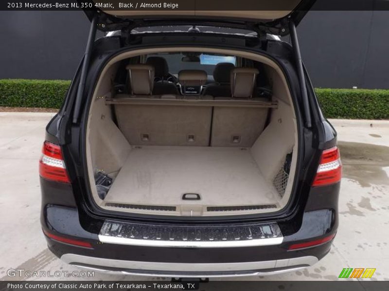 Black / Almond Beige 2013 Mercedes-Benz ML 350 4Matic