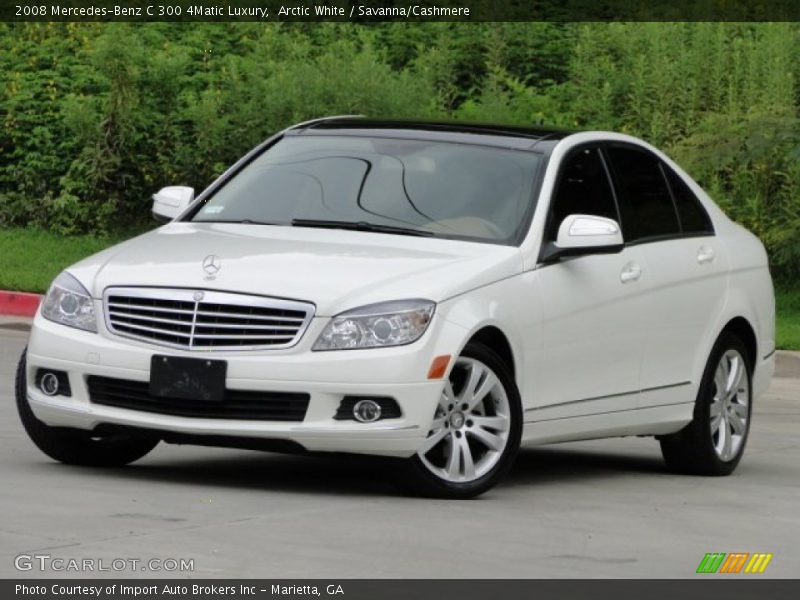 Front 3/4 View of 2008 C 300 4Matic Luxury