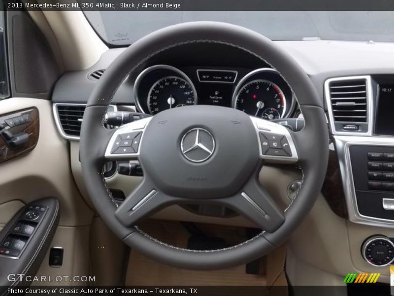 Black / Almond Beige 2013 Mercedes-Benz ML 350 4Matic