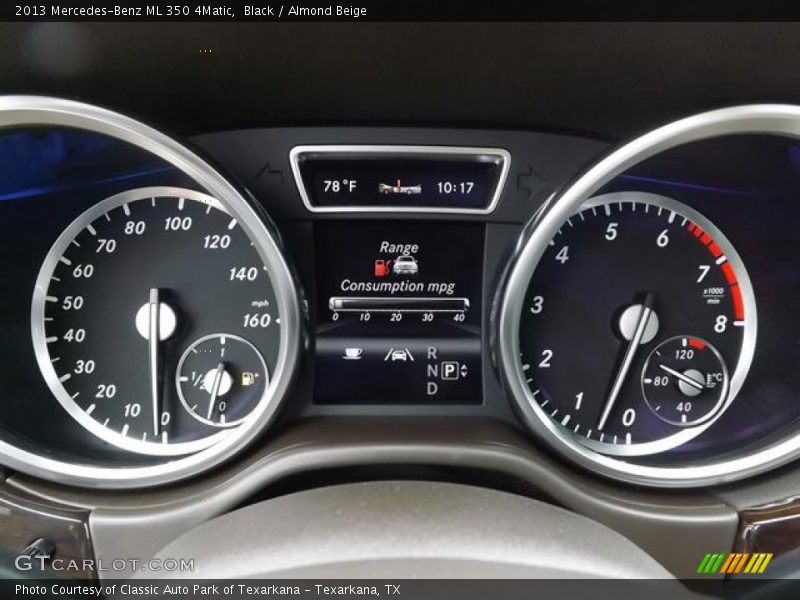 Black / Almond Beige 2013 Mercedes-Benz ML 350 4Matic