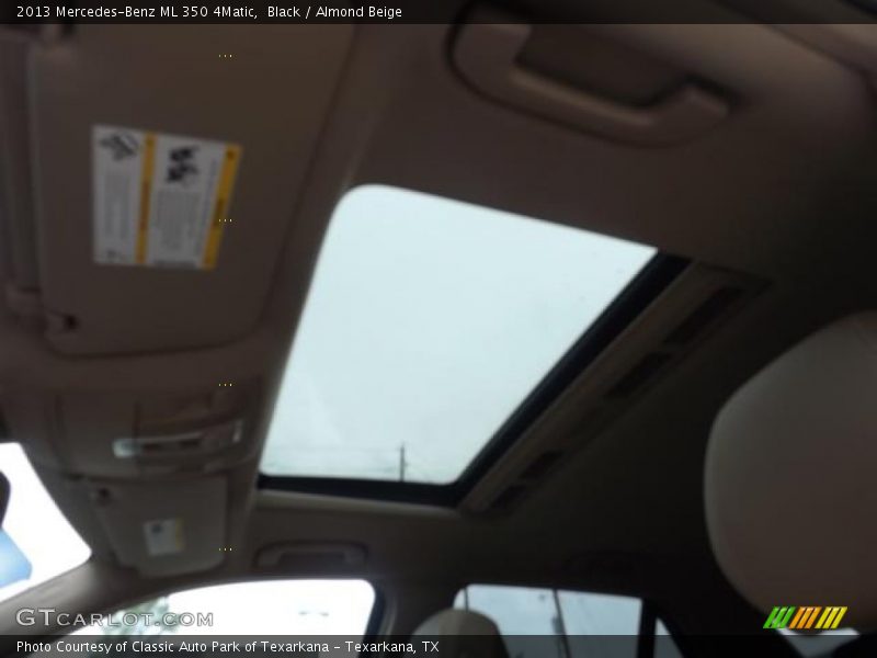 Black / Almond Beige 2013 Mercedes-Benz ML 350 4Matic