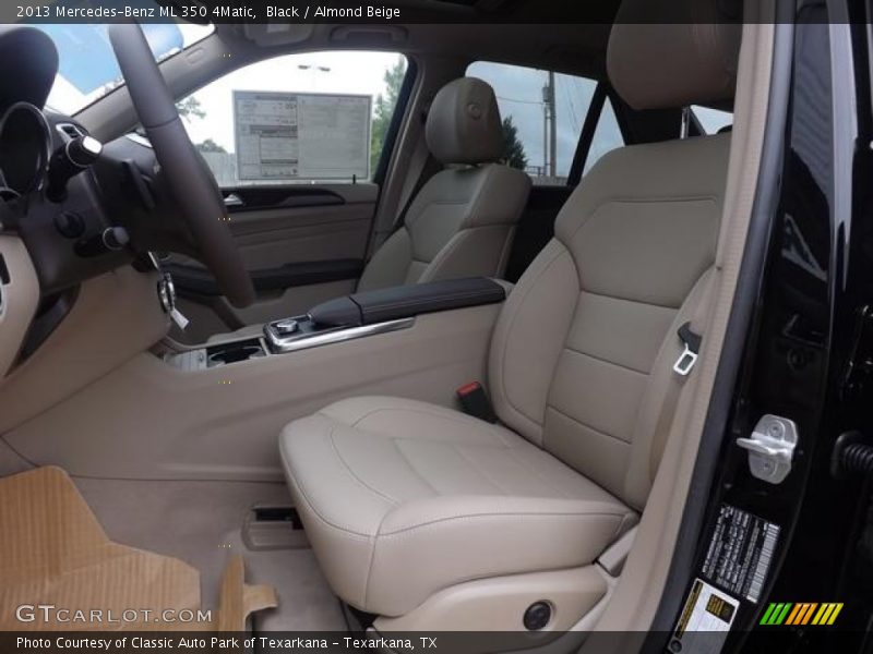 Black / Almond Beige 2013 Mercedes-Benz ML 350 4Matic