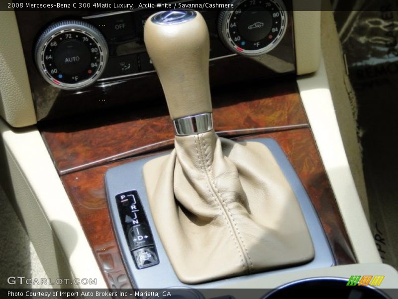  2008 C 300 4Matic Luxury 7 Speed Automatic Shifter