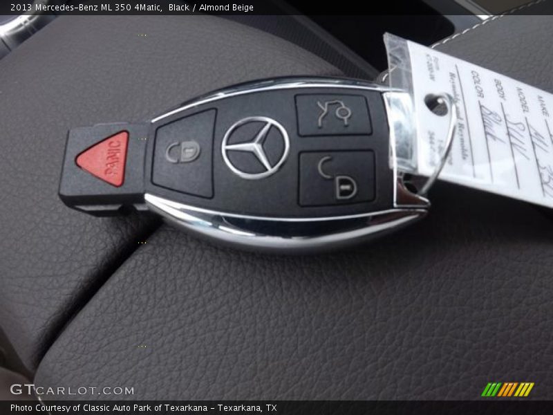 Black / Almond Beige 2013 Mercedes-Benz ML 350 4Matic