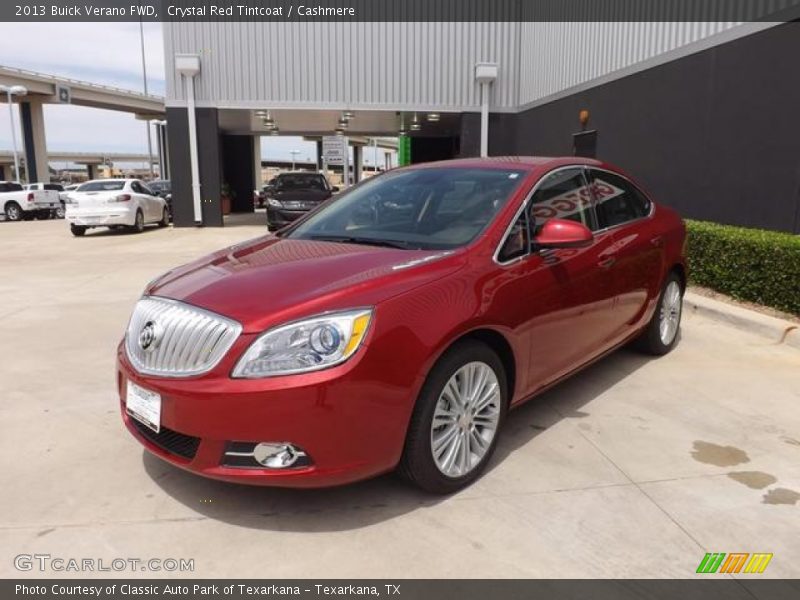Crystal Red Tintcoat / Cashmere 2013 Buick Verano FWD