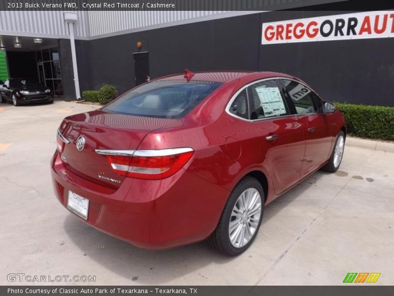Crystal Red Tintcoat / Cashmere 2013 Buick Verano FWD