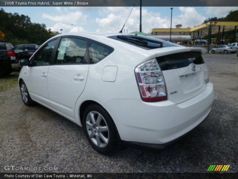 Super White / Bisque 2008 Toyota Prius Hybrid
