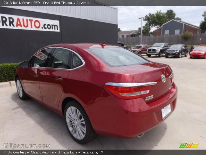 Crystal Red Tintcoat / Cashmere 2013 Buick Verano FWD