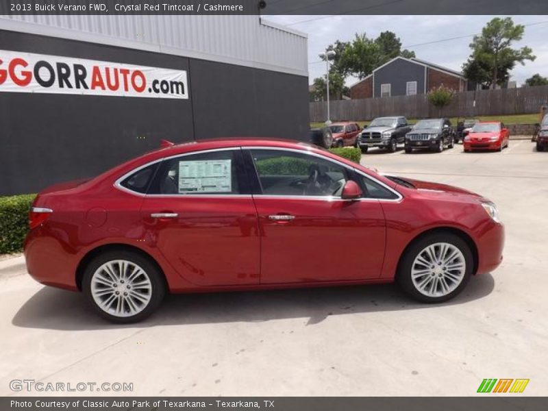 Crystal Red Tintcoat / Cashmere 2013 Buick Verano FWD