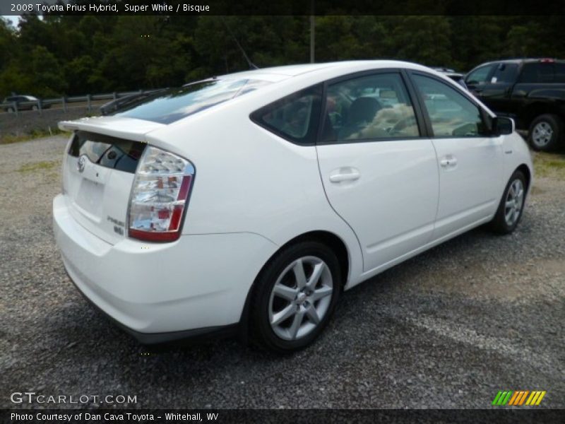 Super White / Bisque 2008 Toyota Prius Hybrid