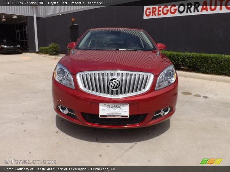 Crystal Red Tintcoat / Cashmere 2013 Buick Verano FWD