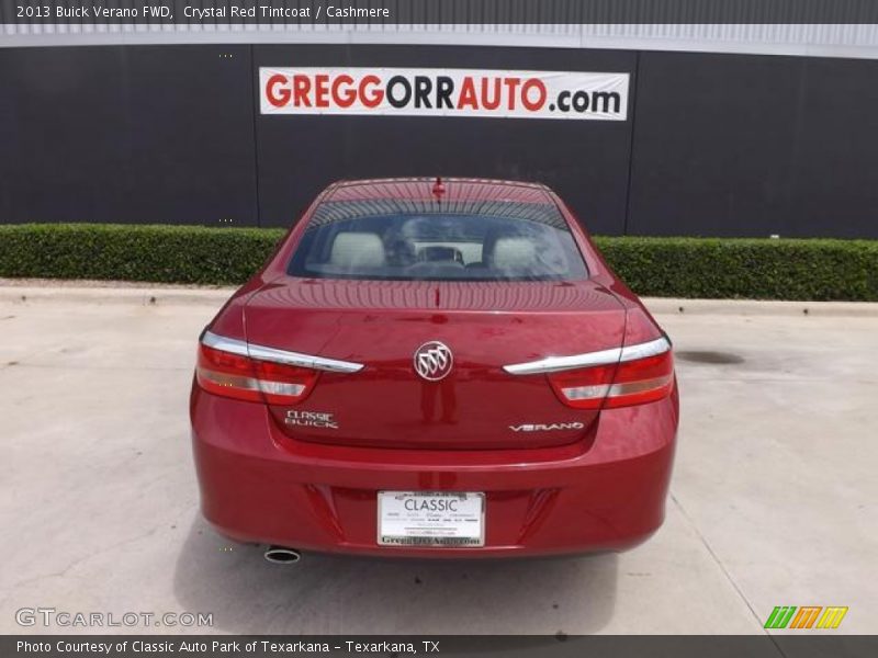 Crystal Red Tintcoat / Cashmere 2013 Buick Verano FWD