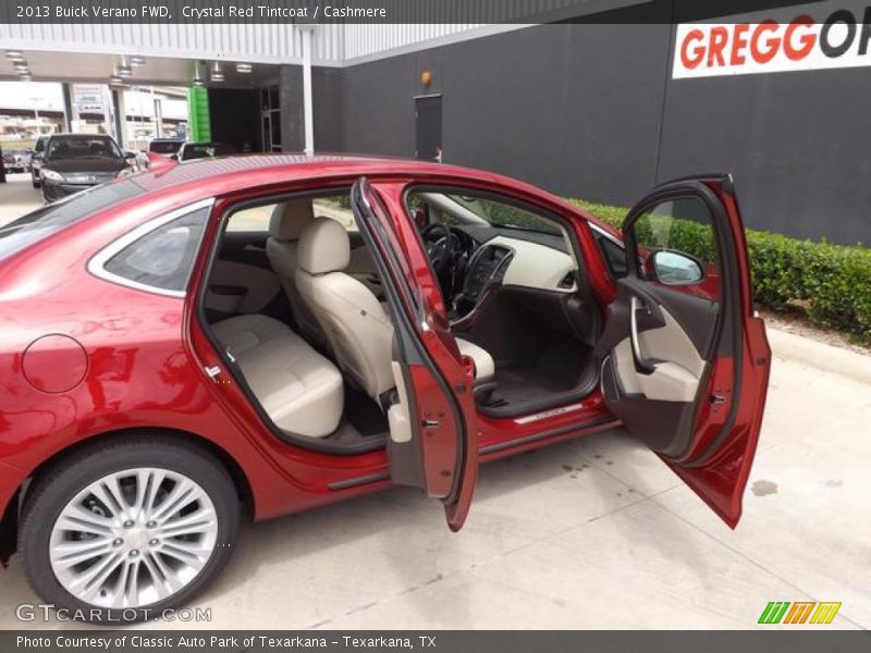 Crystal Red Tintcoat / Cashmere 2013 Buick Verano FWD