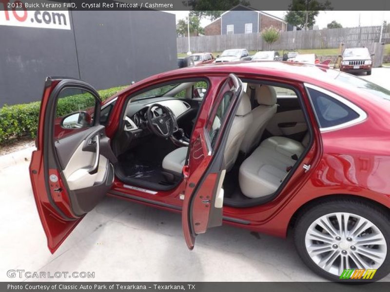 Crystal Red Tintcoat / Cashmere 2013 Buick Verano FWD