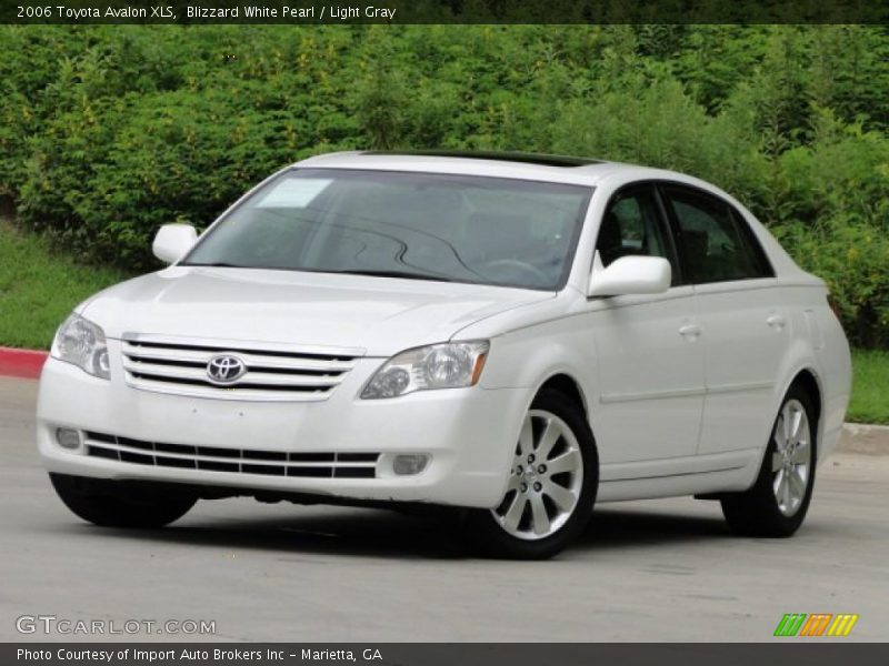 Blizzard White Pearl / Light Gray 2006 Toyota Avalon XLS