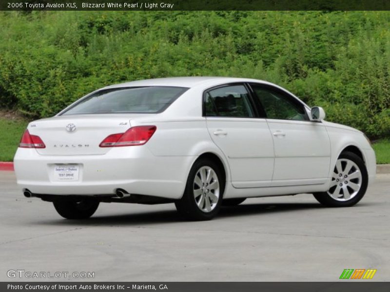 Blizzard White Pearl / Light Gray 2006 Toyota Avalon XLS