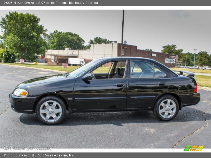 Blackout / Charcoal 2006 Nissan Sentra 1.8 S Special Edition