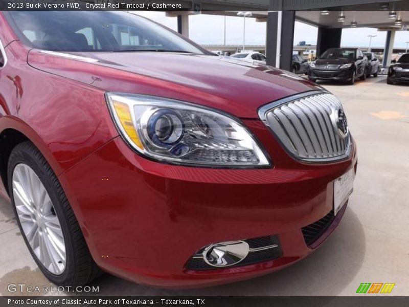 Crystal Red Tintcoat / Cashmere 2013 Buick Verano FWD