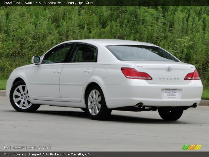 Blizzard White Pearl / Light Gray 2006 Toyota Avalon XLS