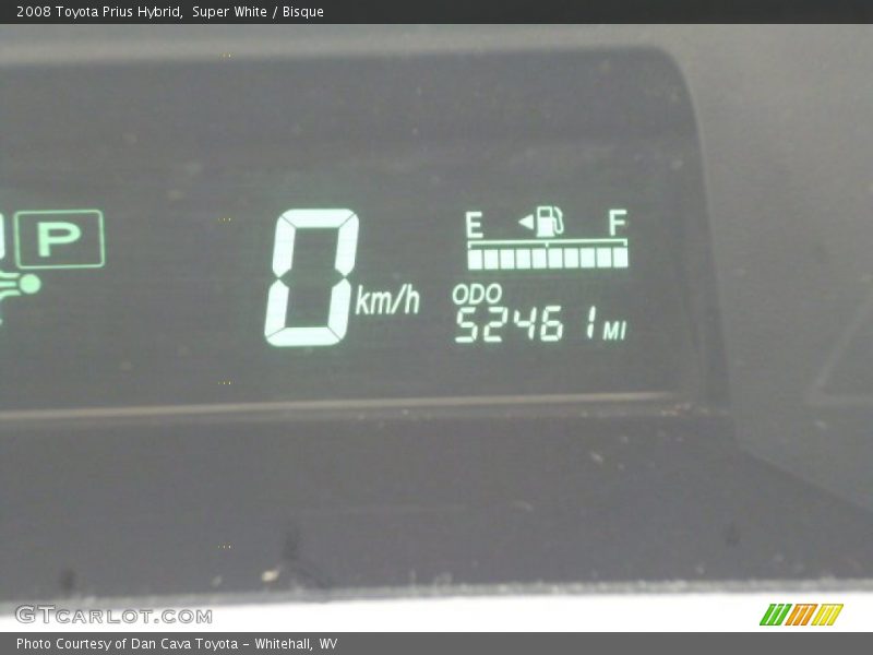 Super White / Bisque 2008 Toyota Prius Hybrid