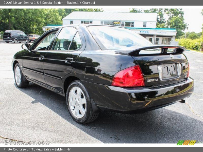 Blackout / Charcoal 2006 Nissan Sentra 1.8 S Special Edition