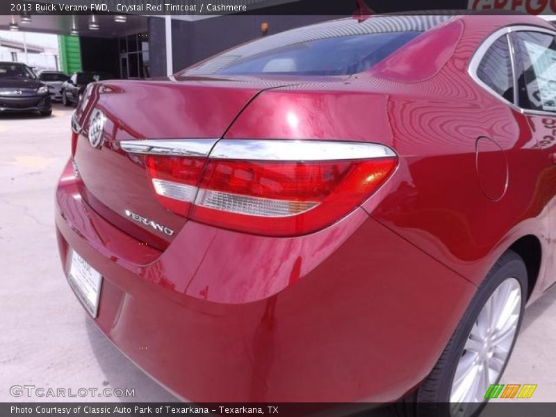 Crystal Red Tintcoat / Cashmere 2013 Buick Verano FWD