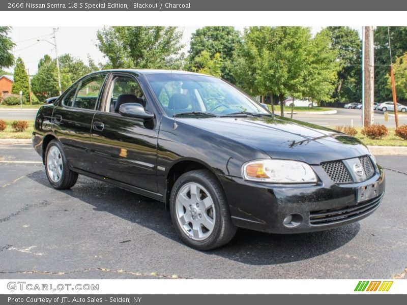 Blackout / Charcoal 2006 Nissan Sentra 1.8 S Special Edition