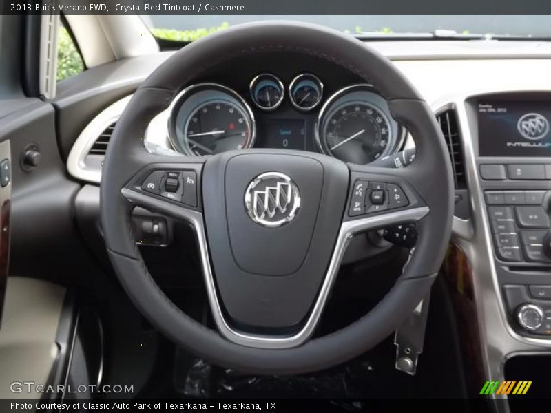 Crystal Red Tintcoat / Cashmere 2013 Buick Verano FWD