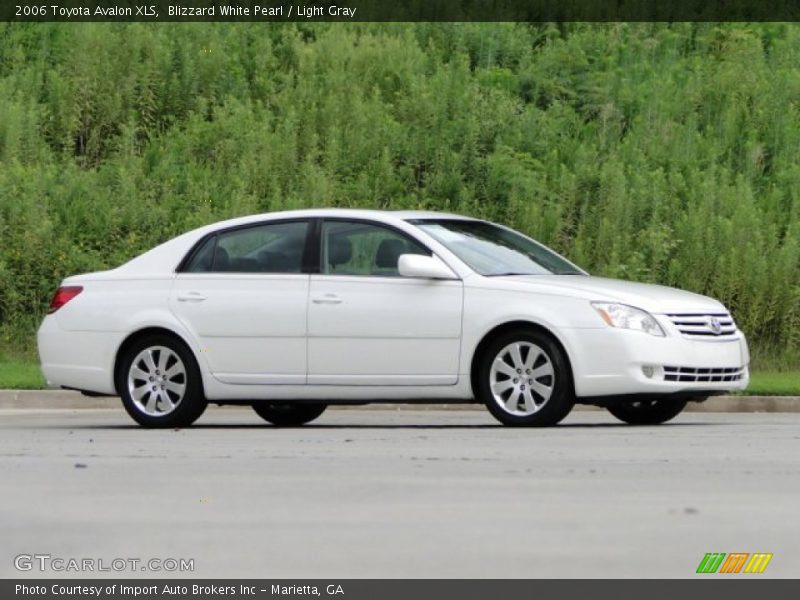 Blizzard White Pearl / Light Gray 2006 Toyota Avalon XLS